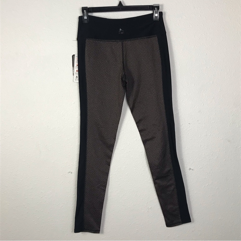 RBX Women's Mid Rise Sz M multicolor Yoga Pants Leggings pull on NWT - Picture 10 of 11